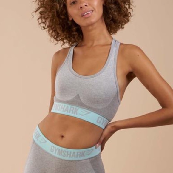 Gymshark Other - Flex bra light gray marl
